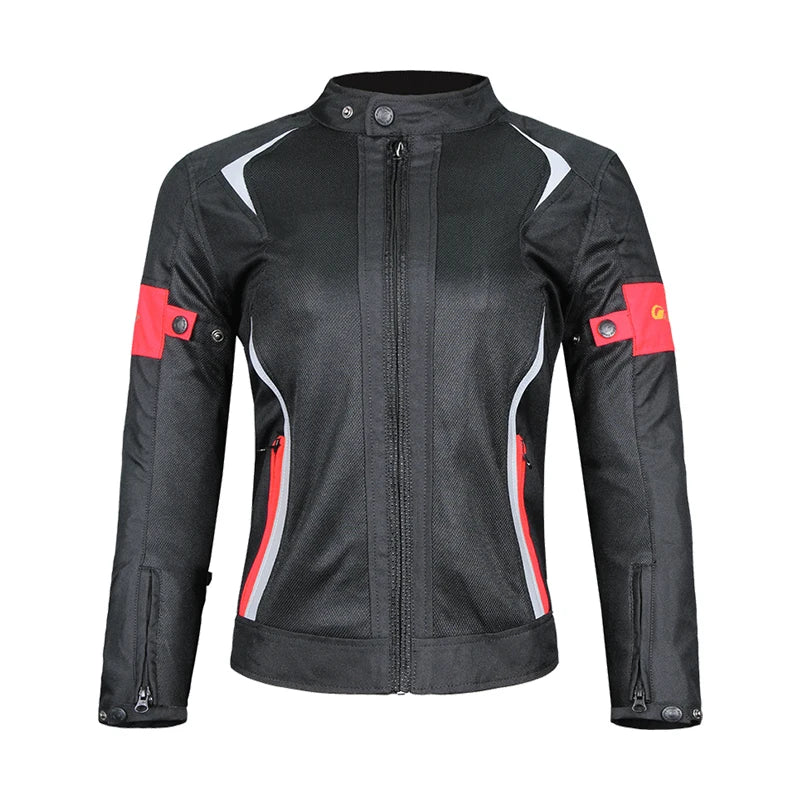 Women's Motorcycle Jacket Windproof Waterproof CE Protective Gear