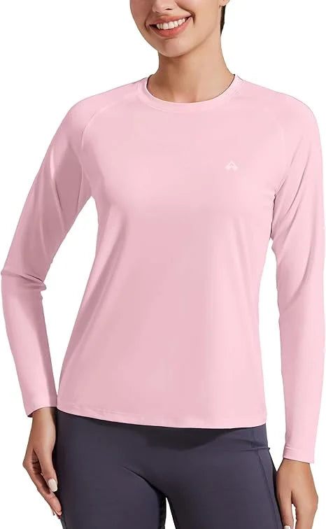 Pioneer Camp Women UPF 50 Long Sleeve Hiking Shirt Quick Dry