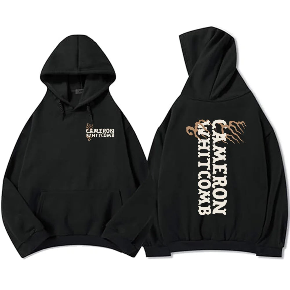 Cameron Whitcomb Logo Hoodies Fleece Long Sleeve Unisex Sweatshirt