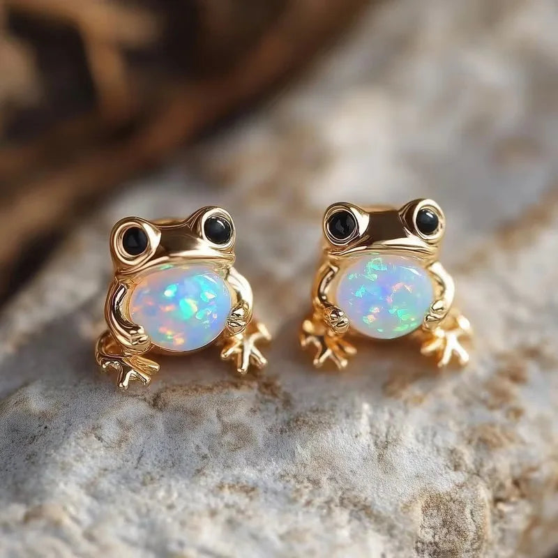 Penguin Stud Earrings For Women Cute Cartoon Animal Jewelry