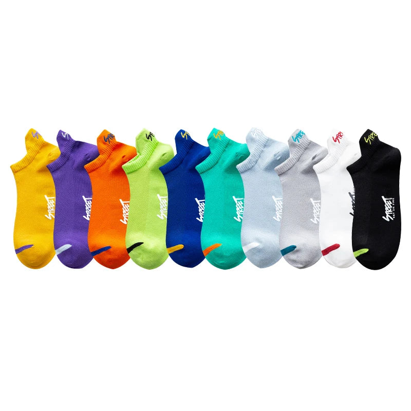 Breathable Mesh Ankle Socks Unisex Running Sports For Men Women