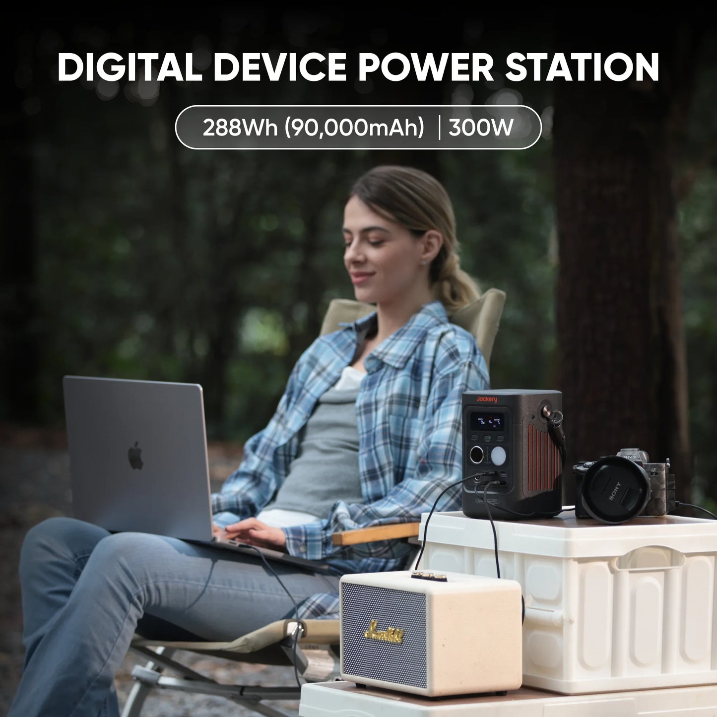 Jackery Explorer 300DC Power Bank With 40W Solar Panel