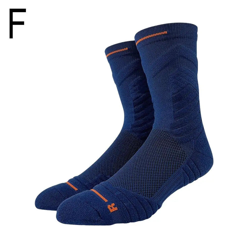 Professional Basketball Socks With Thickened Towel Bottom Non Slip
