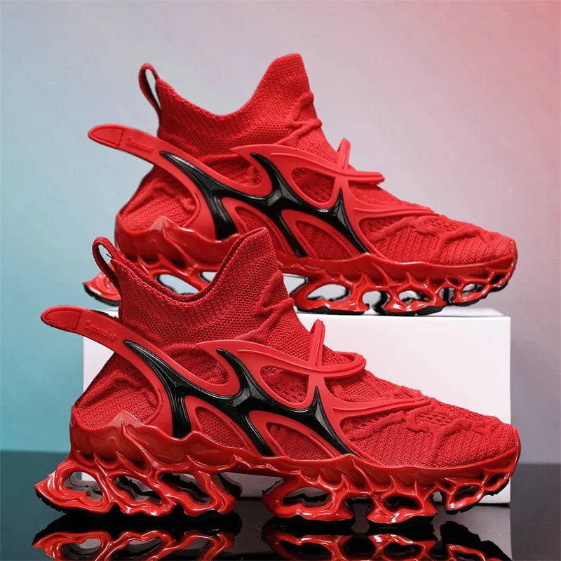 Lexsan Men's Casual Sneakers Breathable Running Shoes