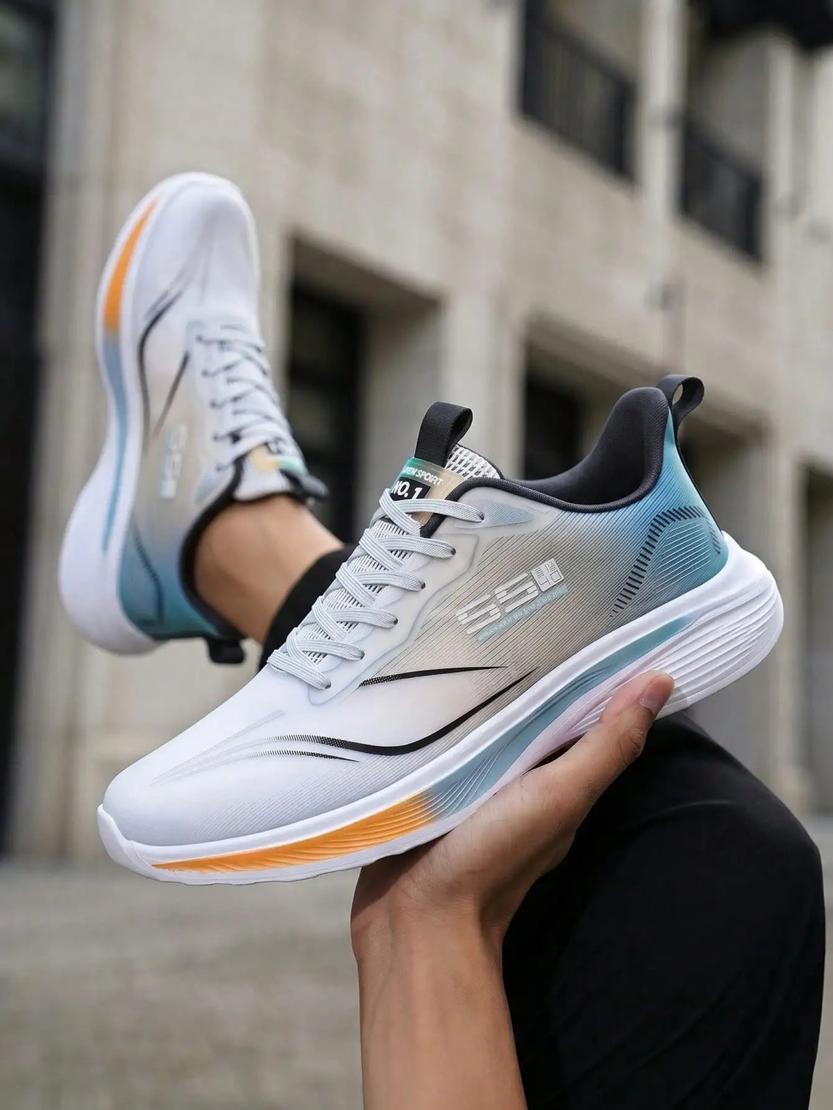 Unisex Breathable Mesh Sneakers Lightweight Athletic Running Shoes