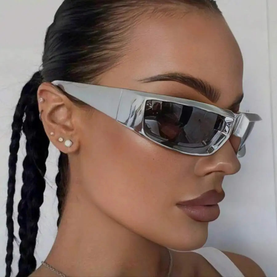 Stylish Alloy Frame Sunglasses For Outdoor Activities