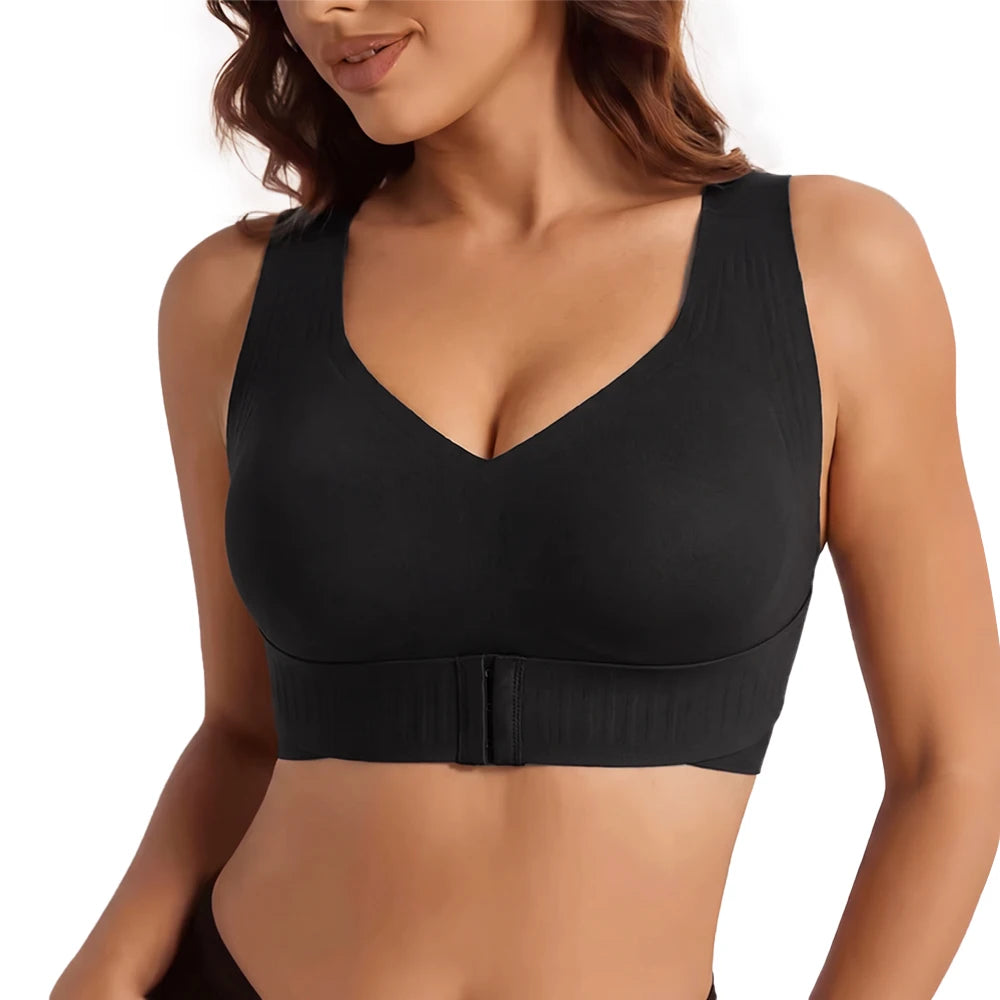 Breathable Jelly Sports Bra With Posture Support For Yoga