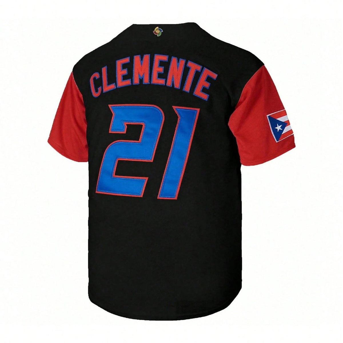Roberto Clemente Puerto Rico Baseball Jersey Fan Edition