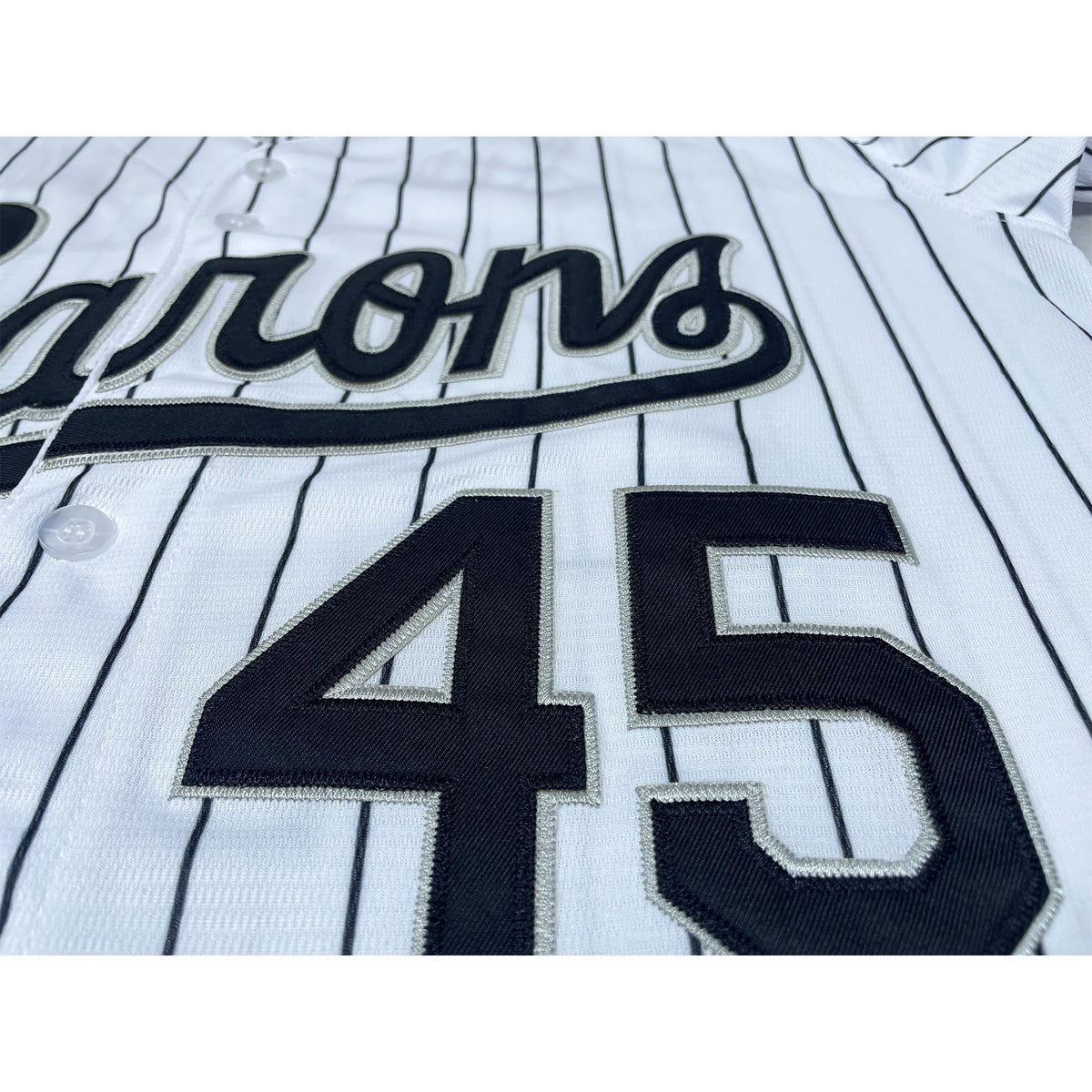 Jordan Barons Retro Baseball Jersey With Embroidered Lettering