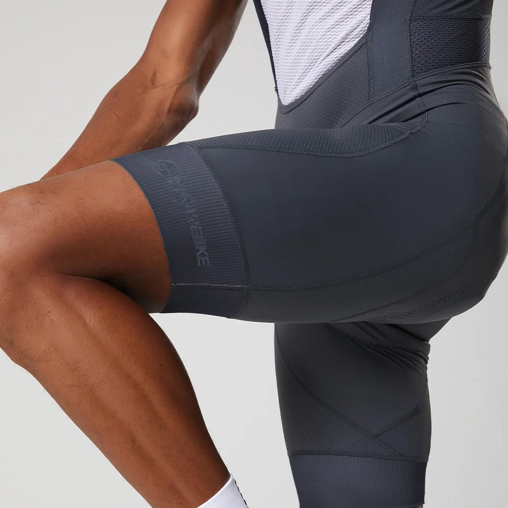 Ykywbike Quick Dry Padded Cycling Bib Shorts For Men