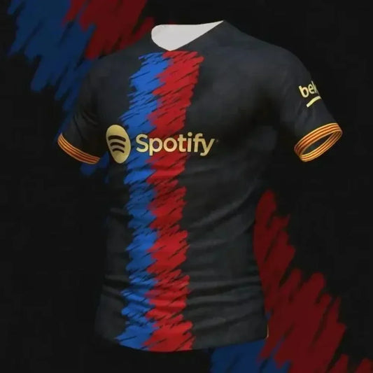 Summer Barcelona Football Jersey For Breathable Daily Training