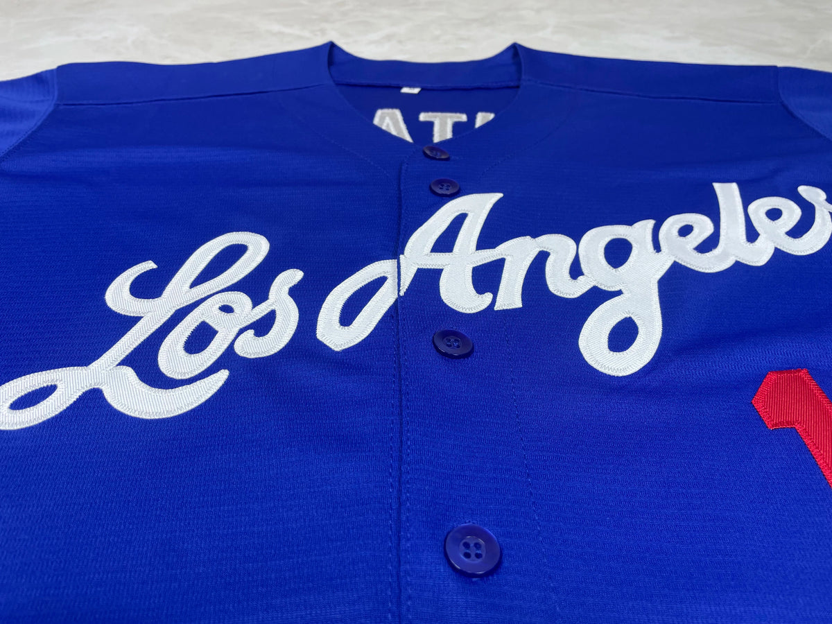 Men's Embroidered Baseball Jersey Breathable Quick Dry Training Top