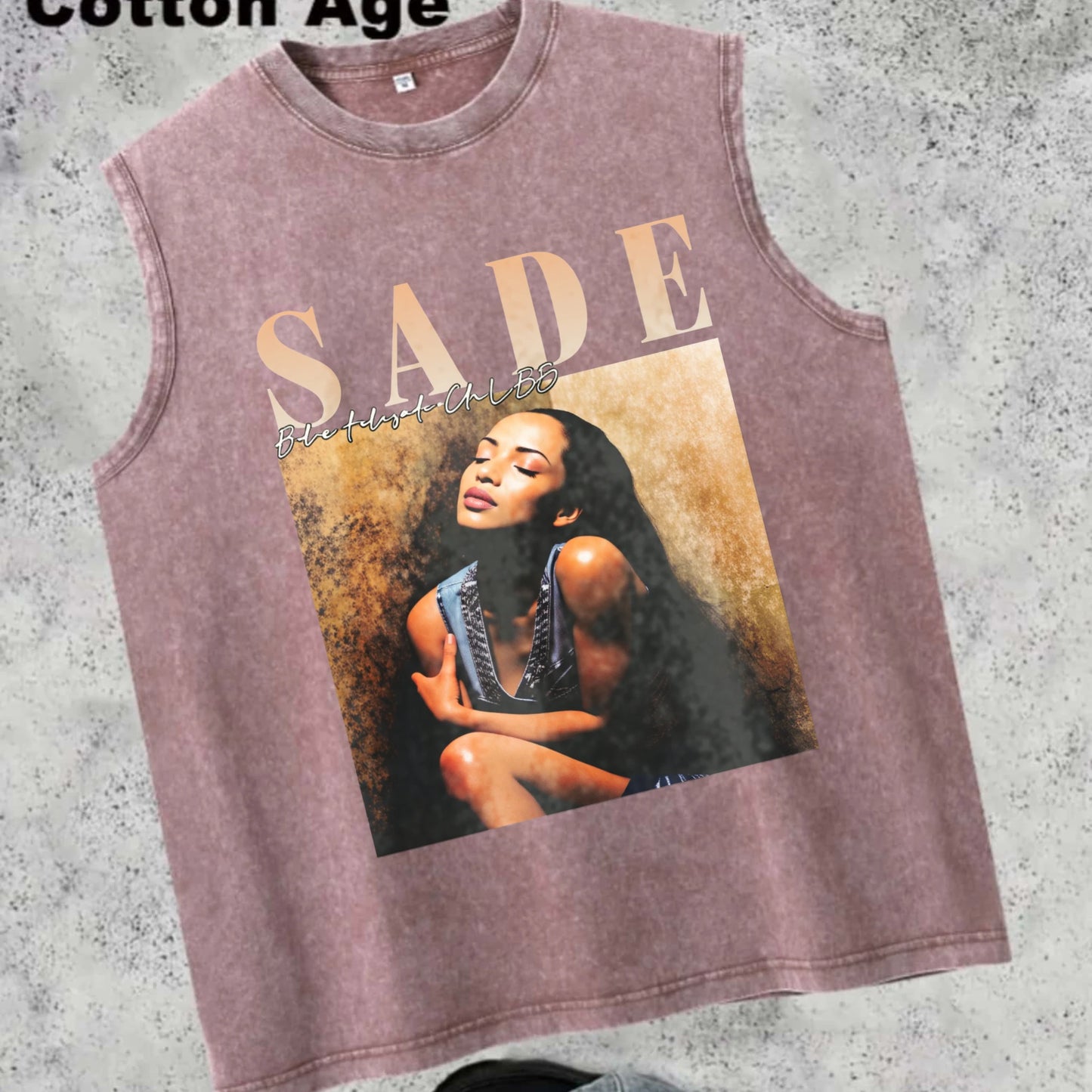 Cotton Unisex Graphic Tank Top For Men Casual Daily Wear