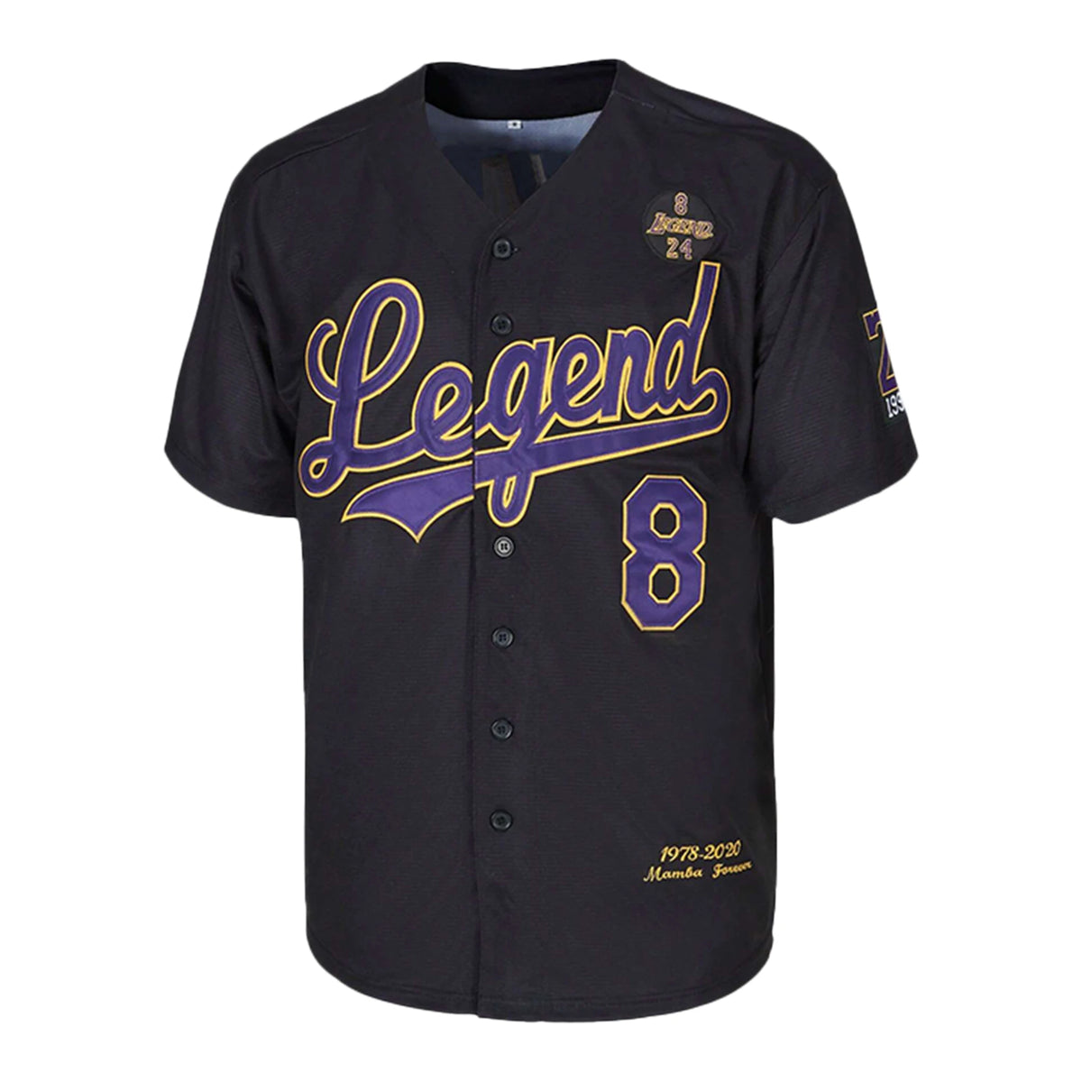Bryant Baseball Jersey Embroidered Training Sports Shirt