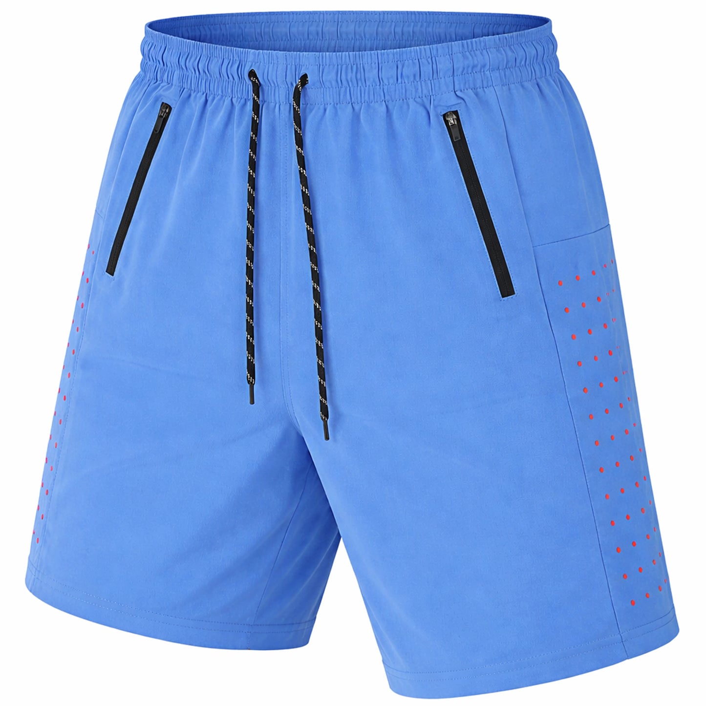 Men's 3 Pack Performance Training Shorts With Zipper Pockets