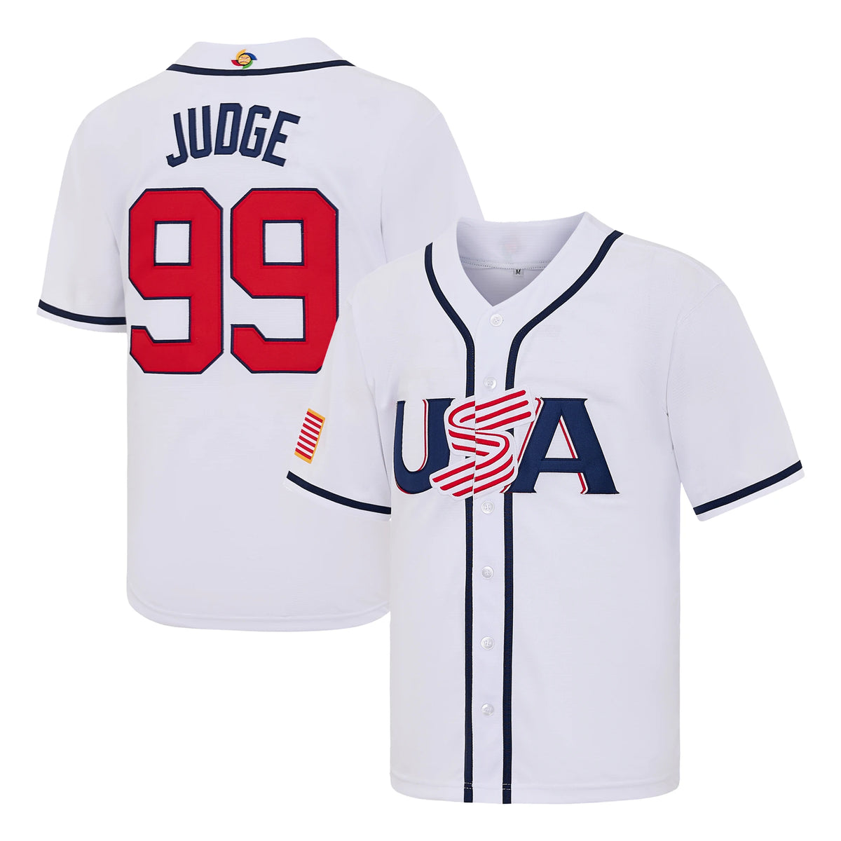 USA National Team Baseball Jersey For Men With Premium Embroidery