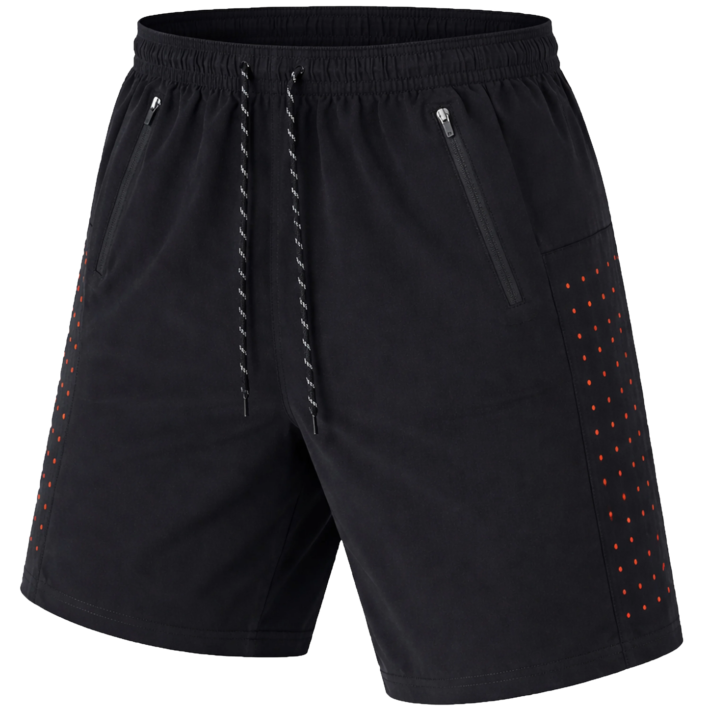 Men's 3 Pack Performance Training Shorts With Zipper Pockets