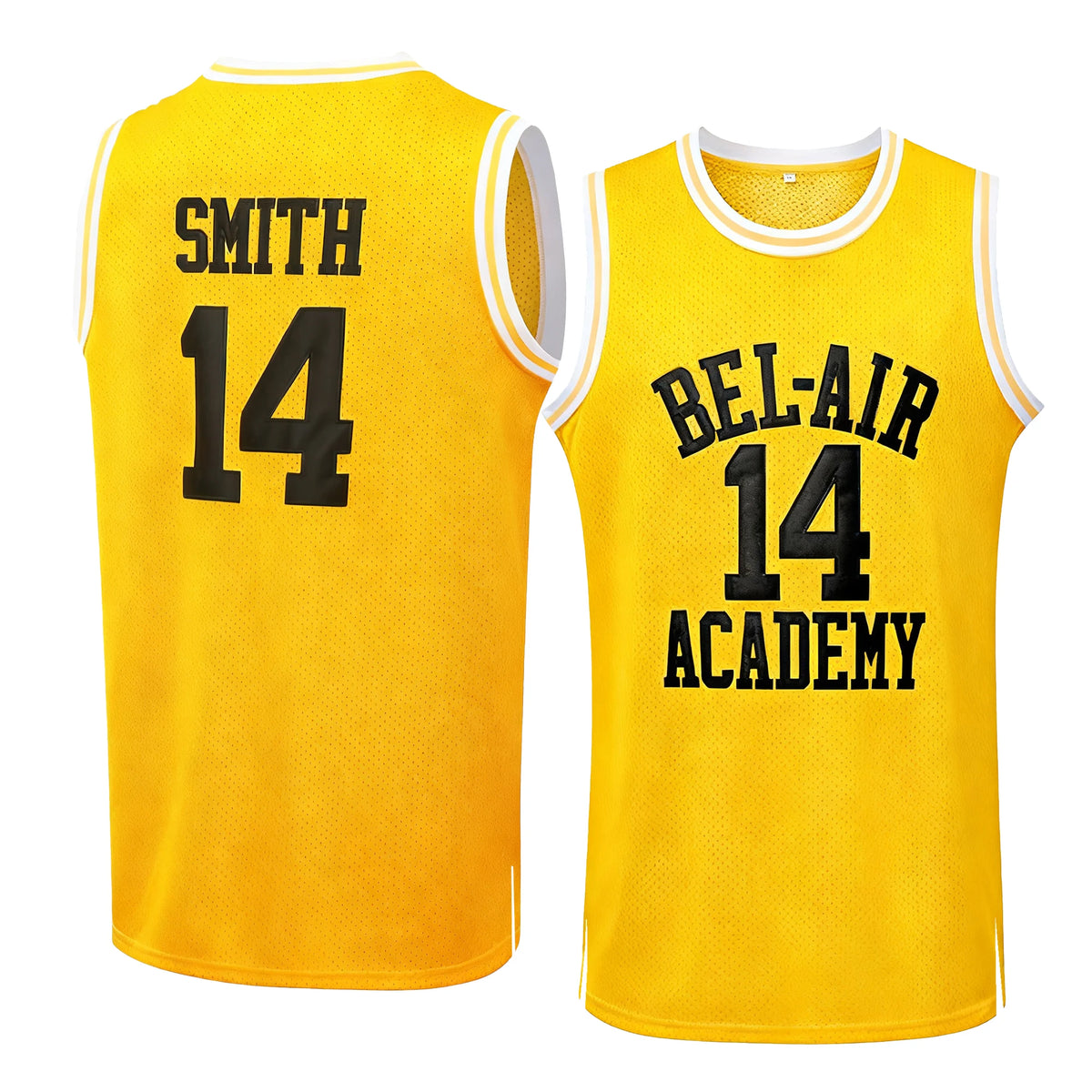 Fresh Prince Smith Basketball Jersey With Embroidered Letters