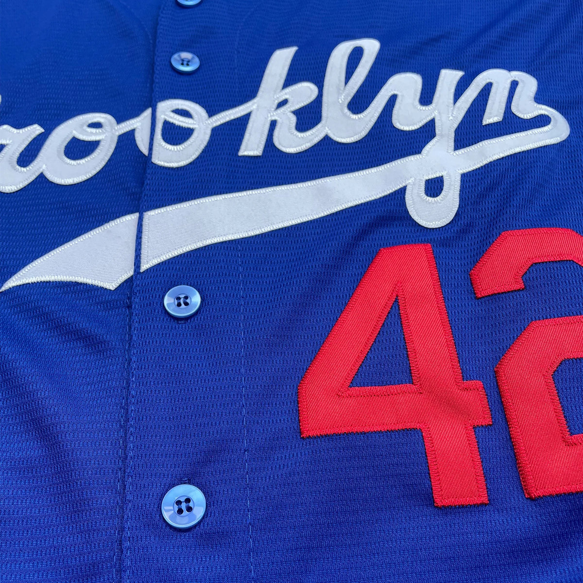 Men's Jackie Robinson Premium Embroidered Baseball Jersey