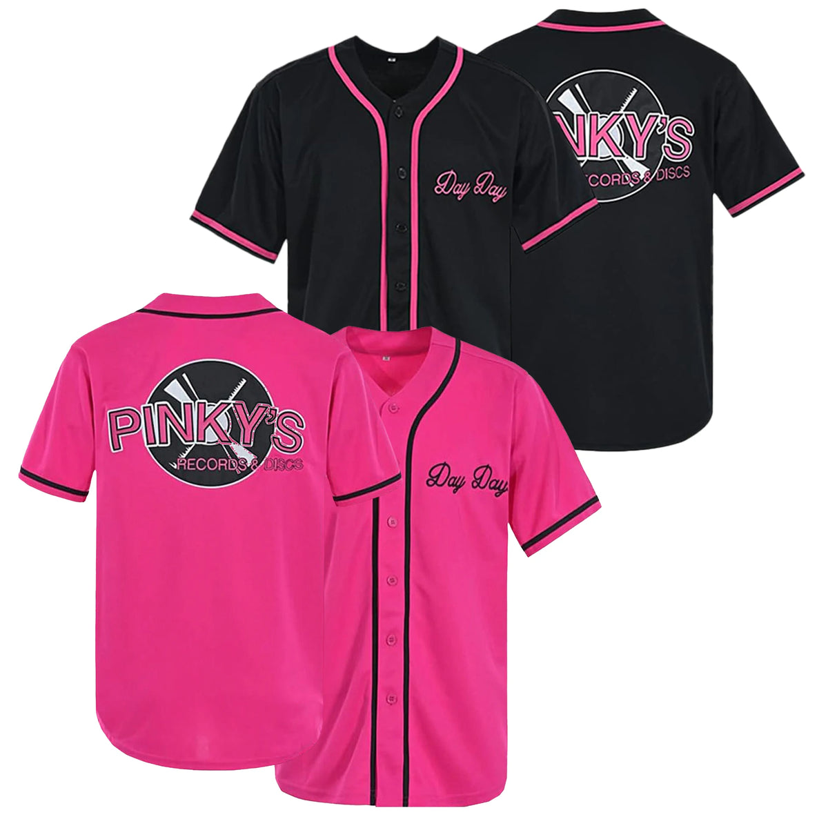 Next Friday Pinky's Record Hip Hop Baseball Jersey Shirt