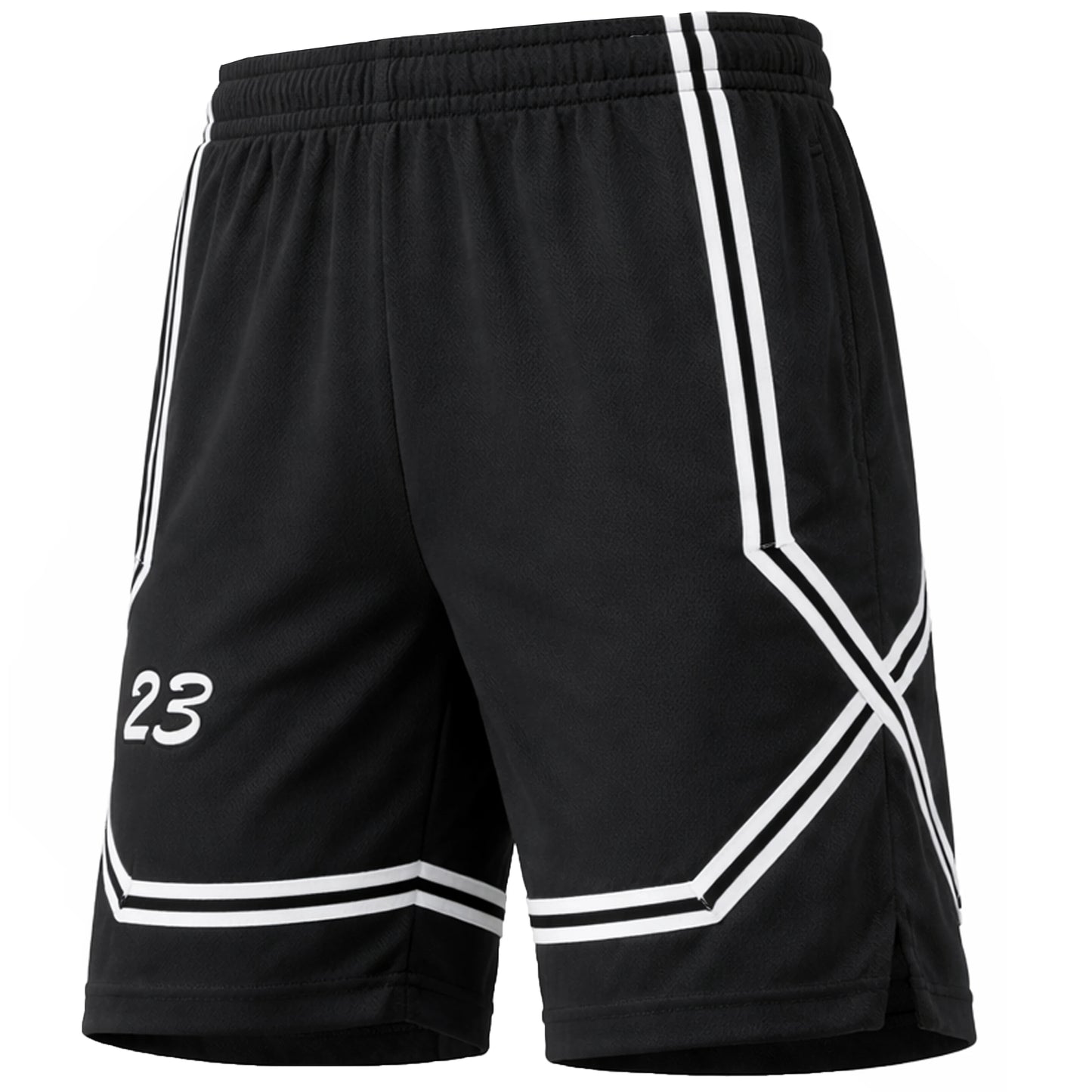 Men's 5 Pack Lightweight Breathable Moisture Wicking Mesh Shorts