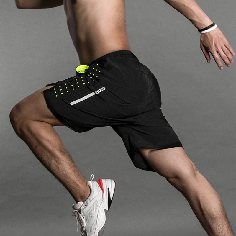 Rockbros Quick Dry Reflective Athletic Cycling Bike Shorts