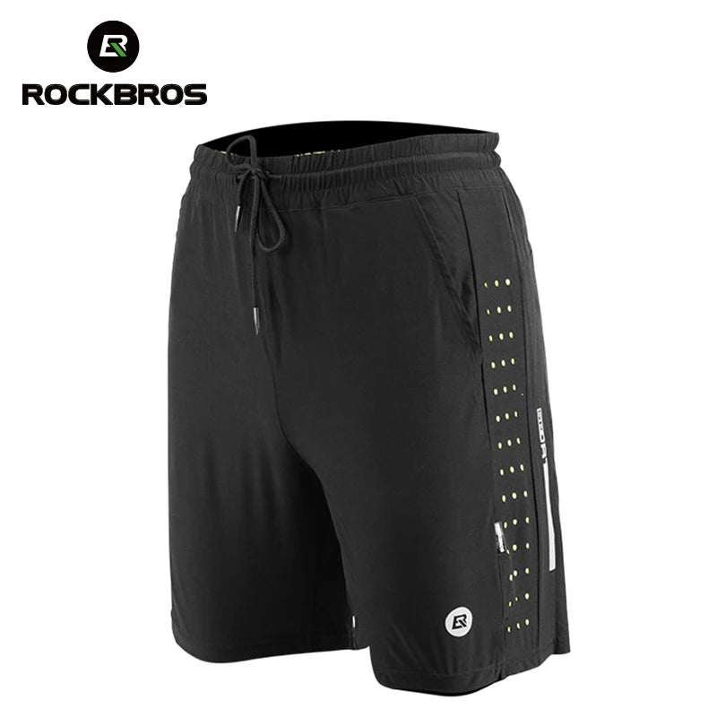 Rockbros Quick Dry Reflective Athletic Cycling Bike Shorts