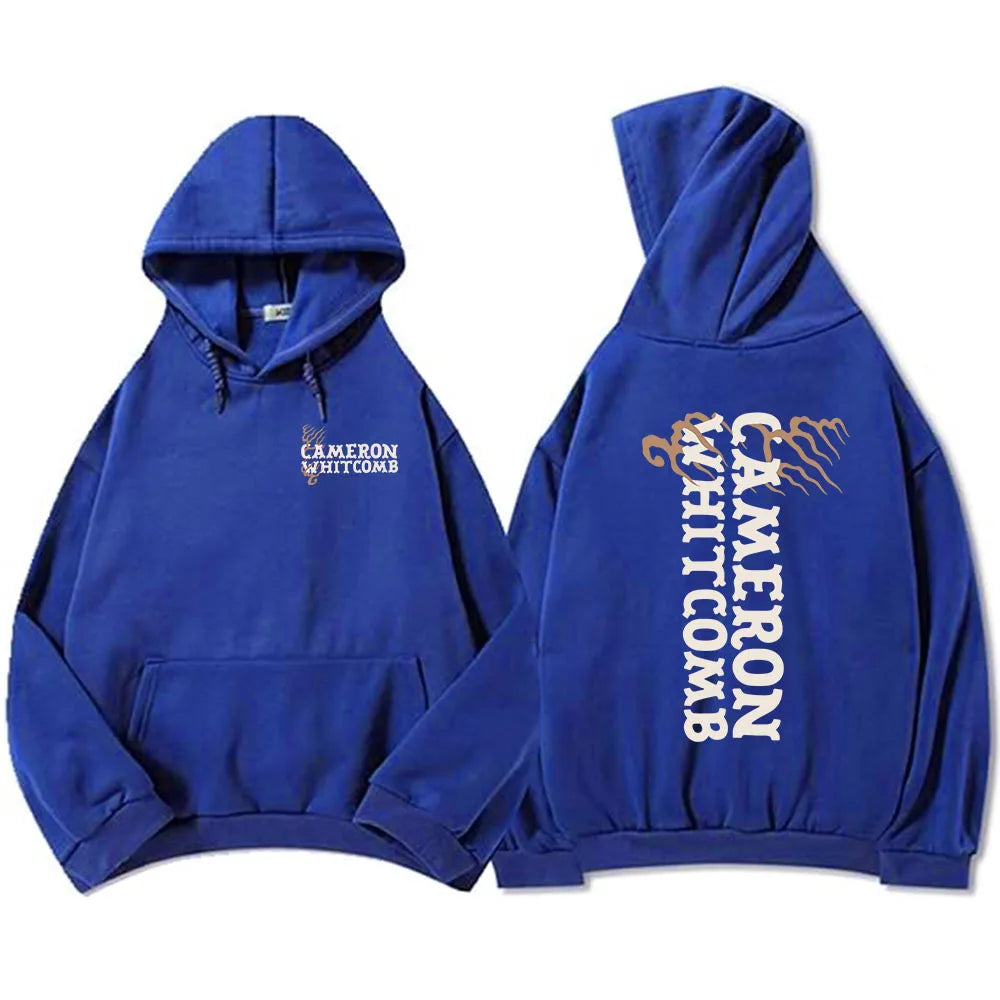 Cameron Whitcomb Logo Hoodies Fleece Long Sleeve Unisex Sweatshirt