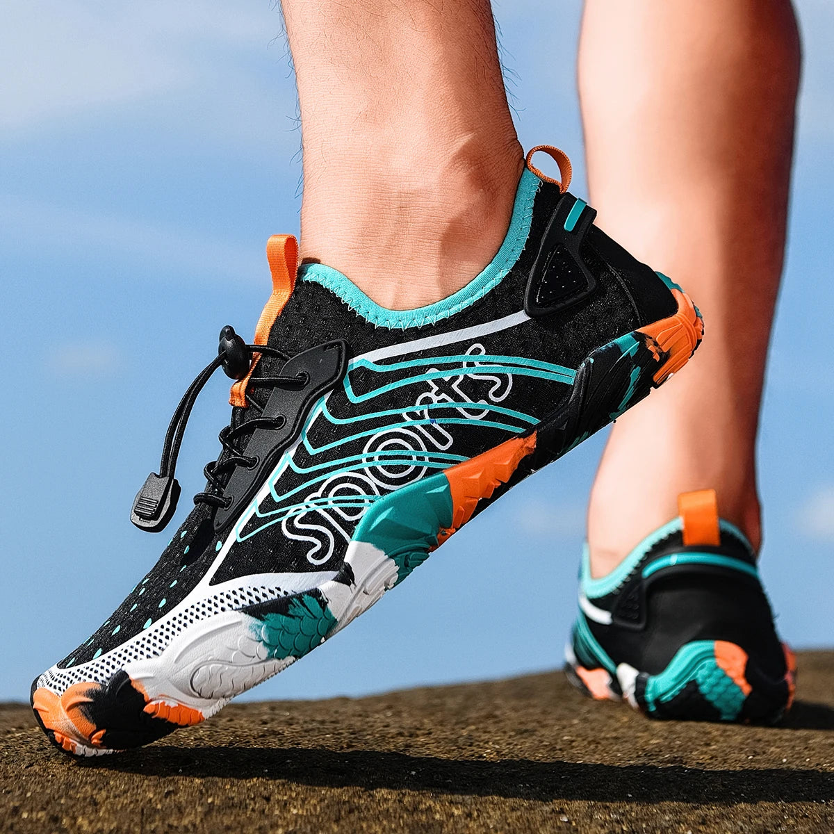 Quick Dry Barefoot Water Shoes Breathable Non Slip Aqua Sneakers
