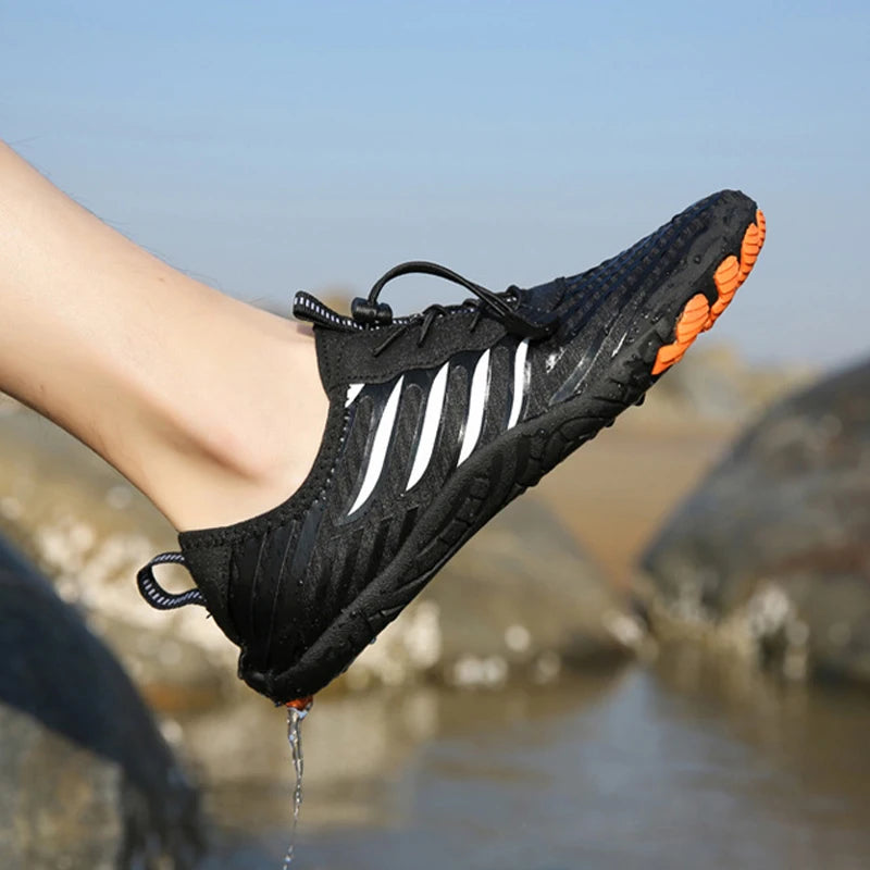 Men Quick Dry Water Shoes Outdoor Aqua Sneakers For Beach