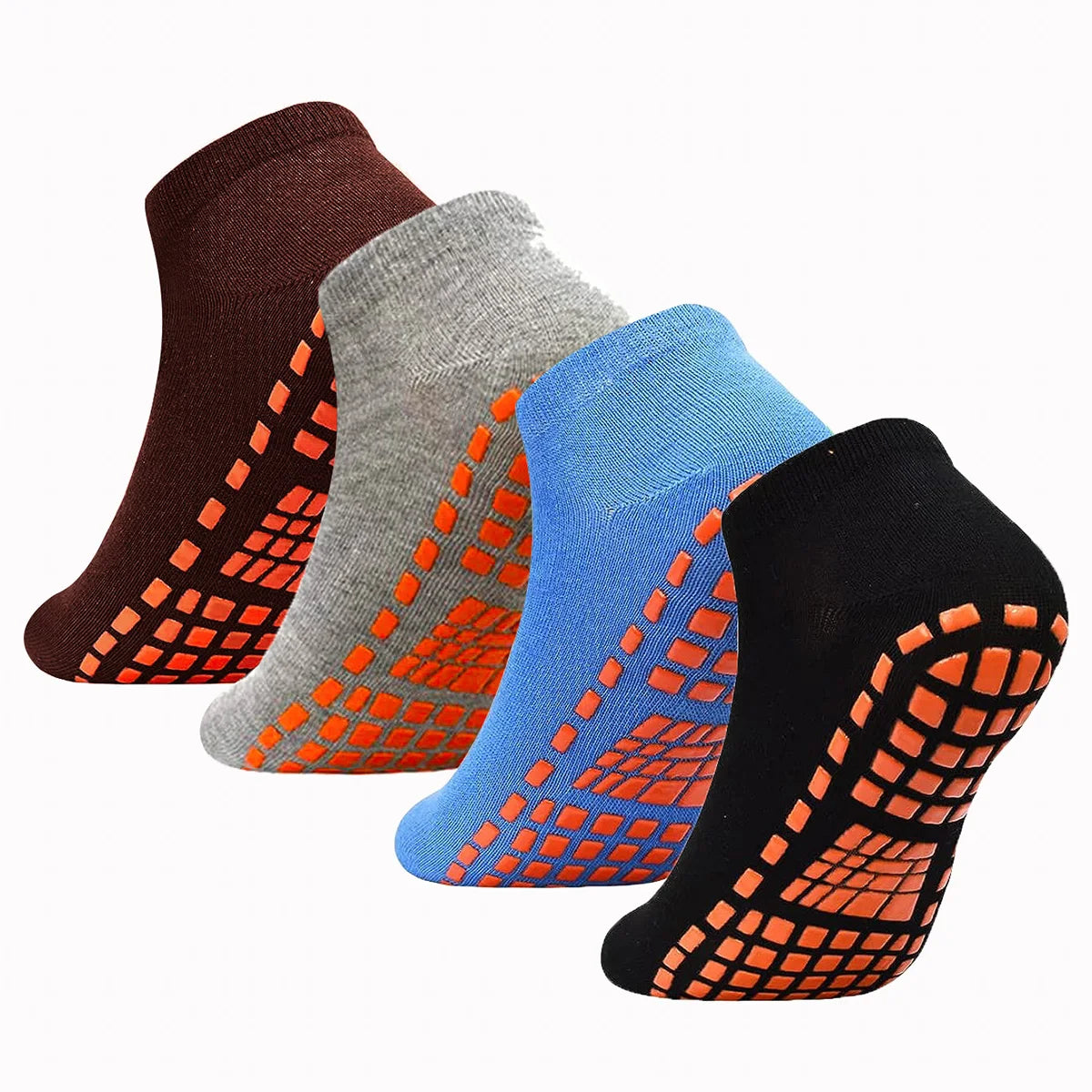 Non Slip Silicone Grip Socks For Yoga Pilates Indoor Sports