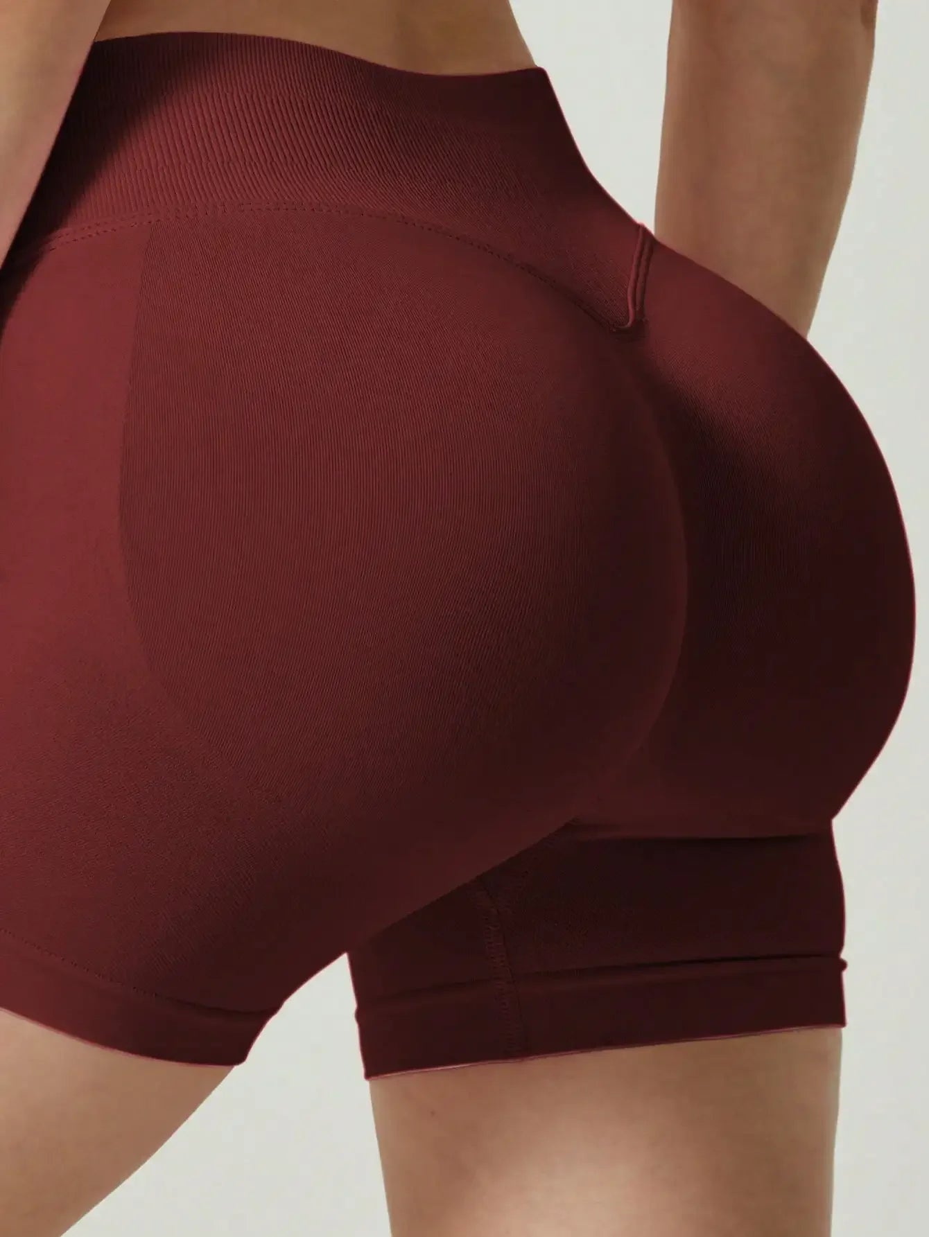 Women Seamless Butt Lifting Sports Shorts For Gym Workout Running