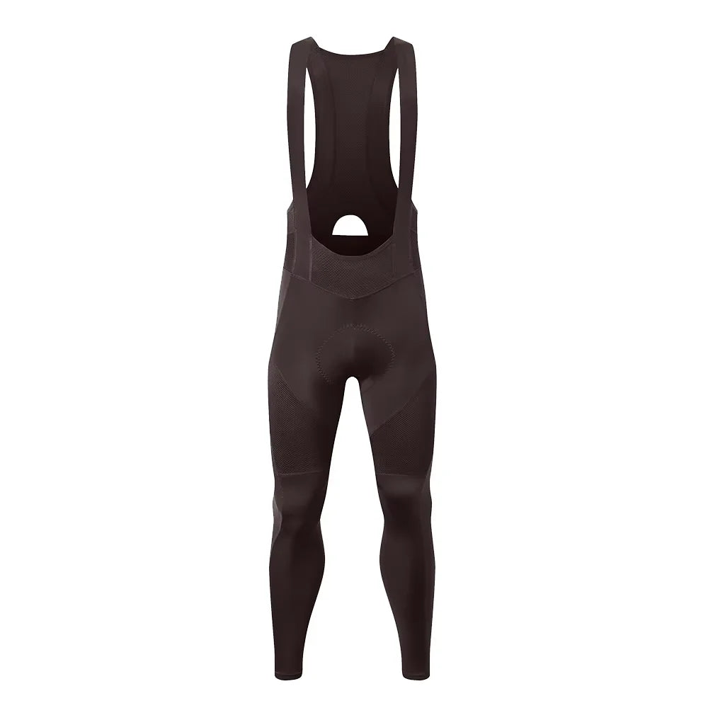 YKYWBIKE Men's Cycling Bib Long Pants Hollow Out Breathable Pants Spring Autumn Long Road Bike Tight Cycling Pants Bib
