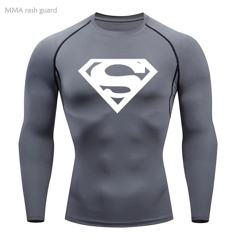 Unisex Quick Dry Compression Shirt For Fitness And Training
