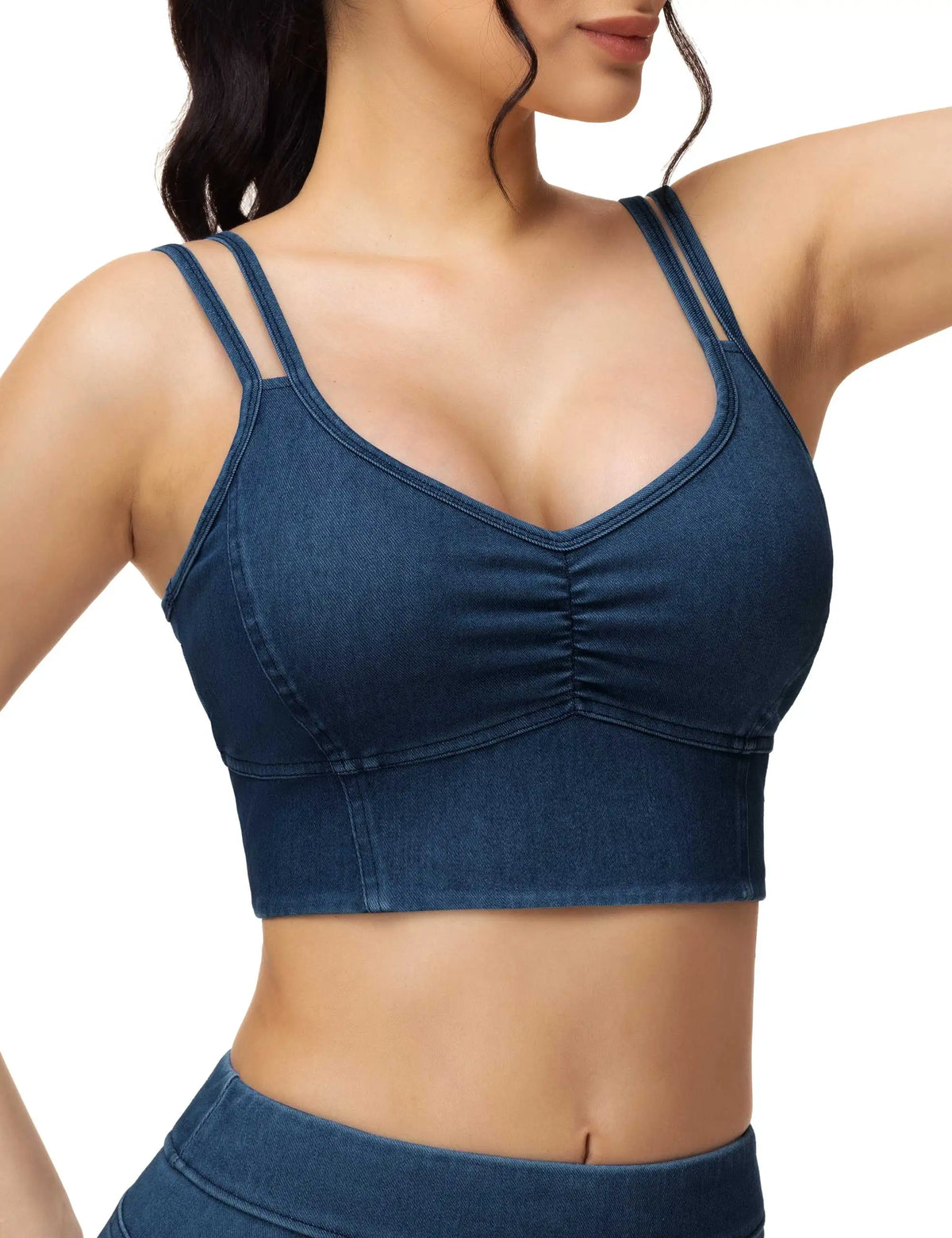 THE GYM PEOPLE Women's Wireless Sports Bra With Removable Pads