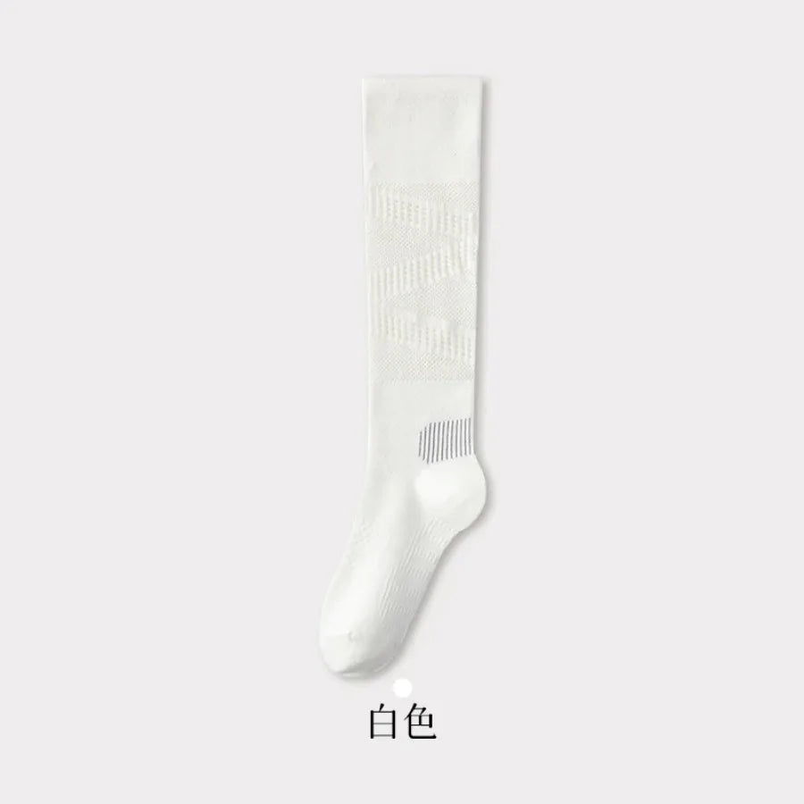 Women’s Thin Micro Compression Calf Socks, Breathable Mesh