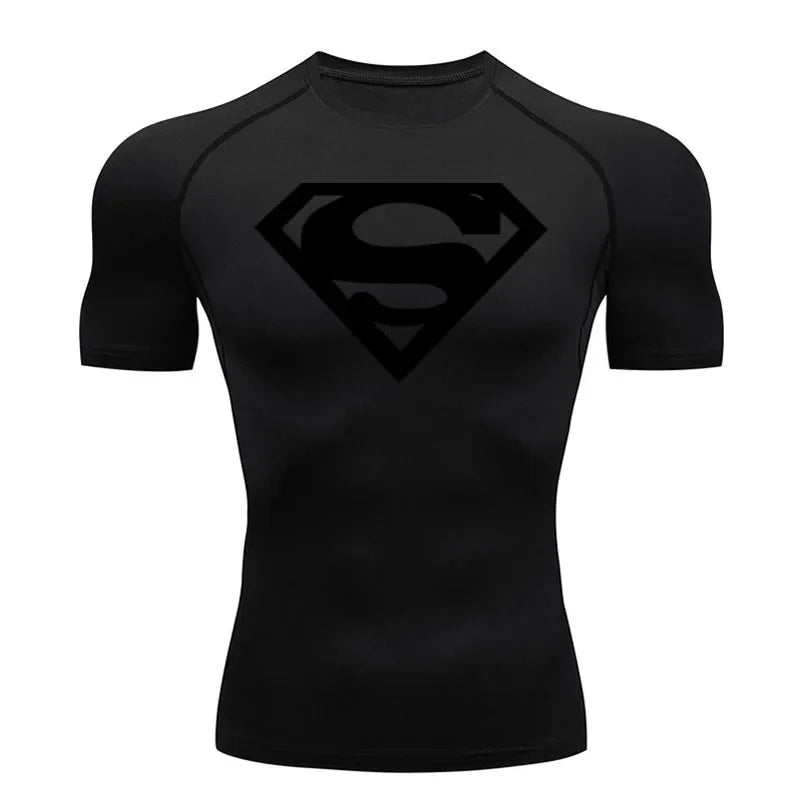 Unisex Quick Dry Compression Shirt For Fitness And Training