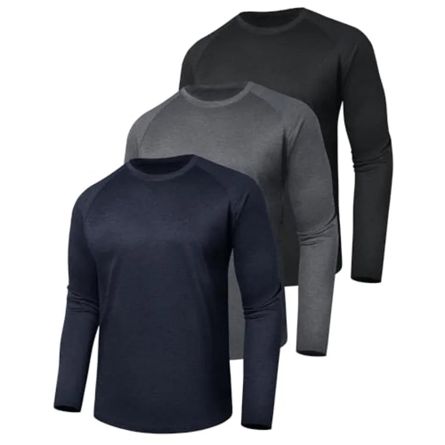 Men's Quick Dry Moisture Wicking UV Protection Long Sleeve Shirts