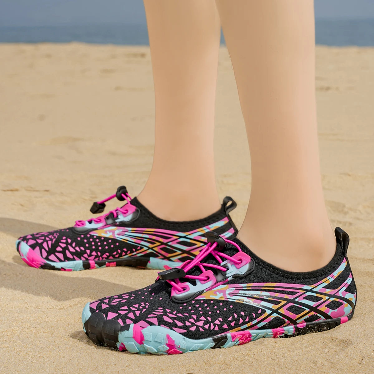 Quick Dry Barefoot Aqua Water Shoes For Outdoor Trekking