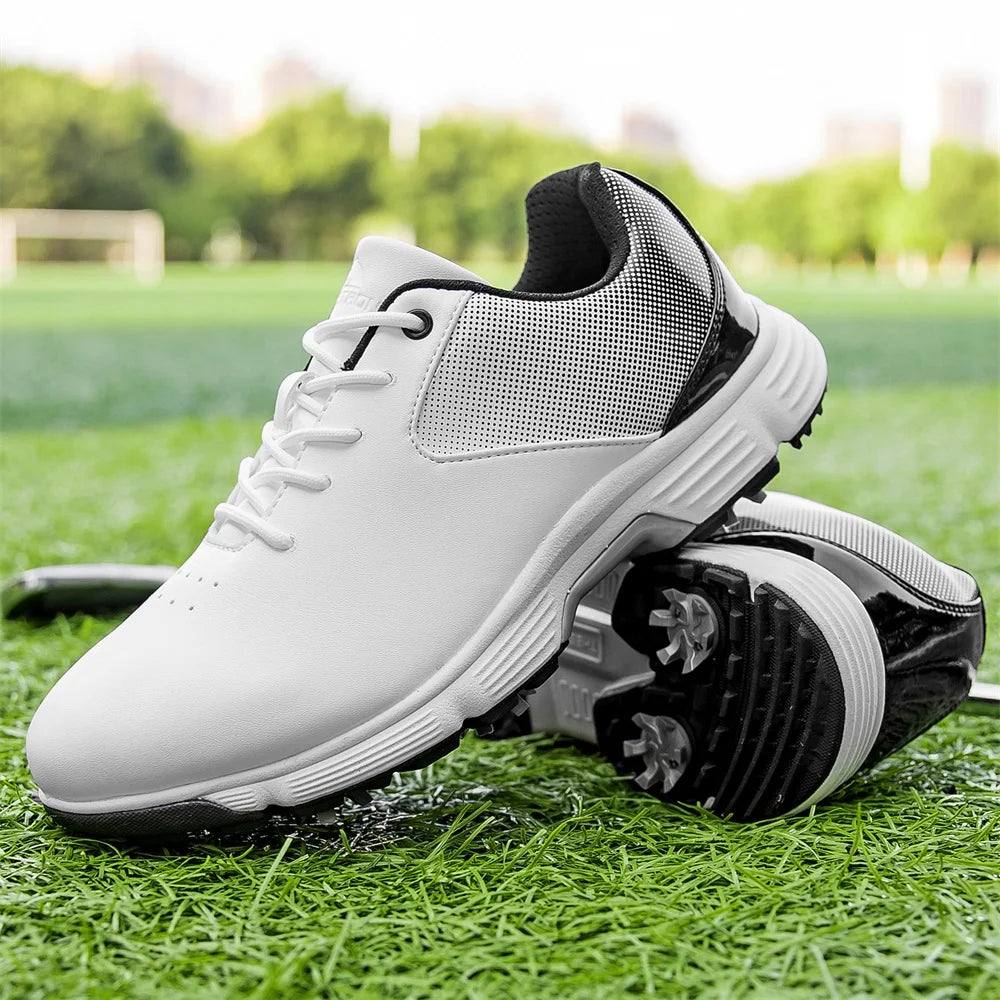 Zakey Men's Golf Shoes Waterproof Anti Slip Footwear