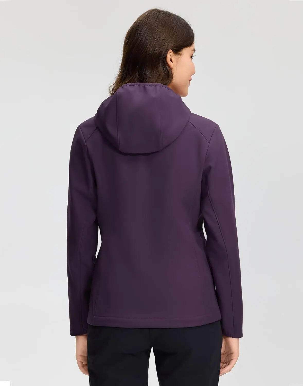 Pioneer Camp Womens Softshell Jacket Fleece Lined Waterproof 30k Hooded