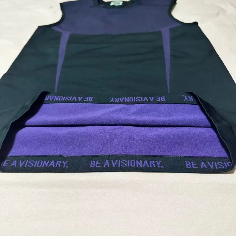 Sansour Mens Summer Nylon Knit Tank Top Breathable Athletic Wear