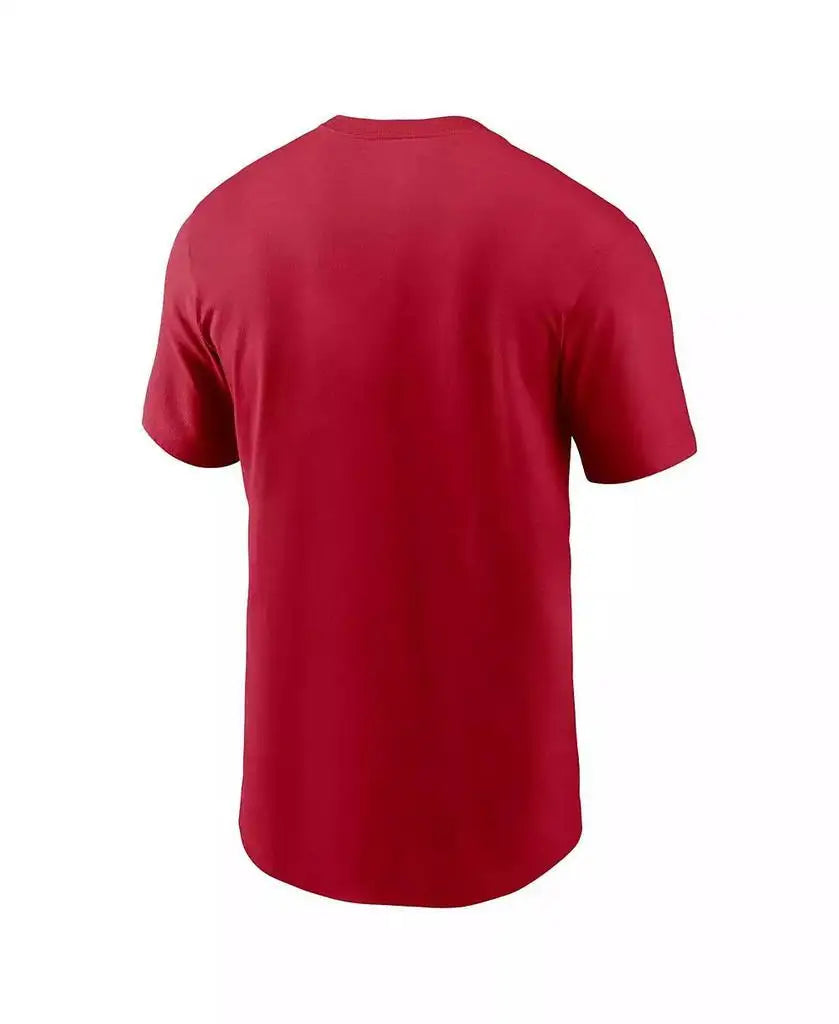 Nike | Men's Red Tampa Bay Buccaneers Faded Essential T-Shirt