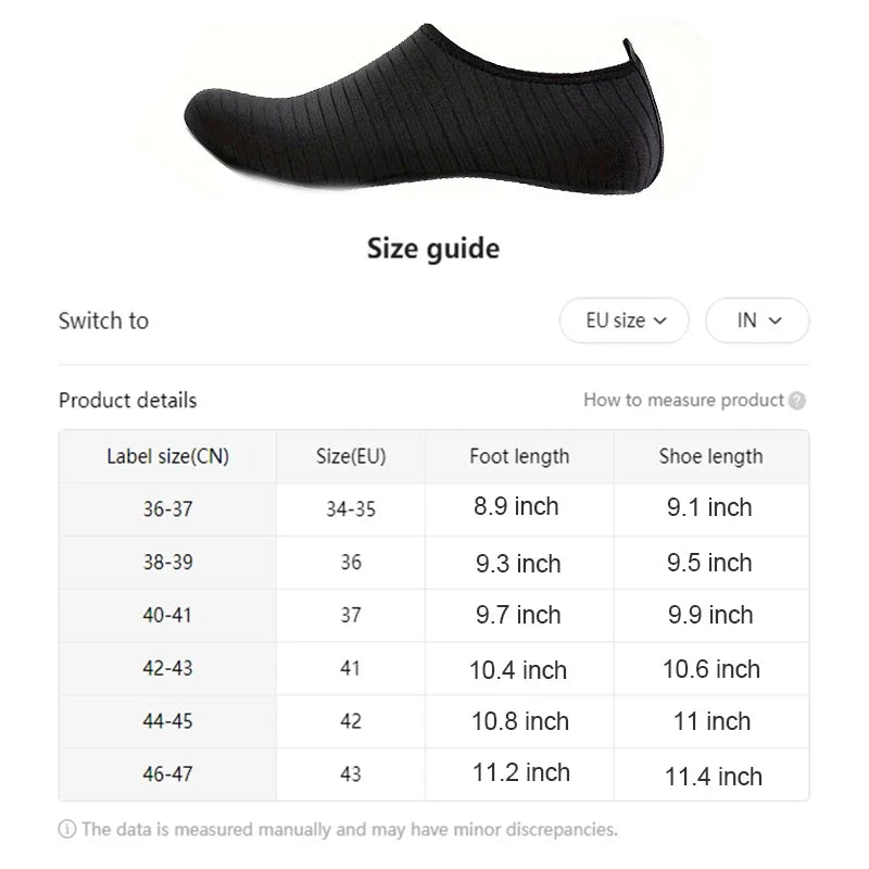 Quick Drying Non Slip Water Shoes For Men And Women