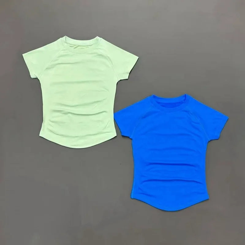 Women Breathable Sports T Shirt For Gym Yoga Running Workouts