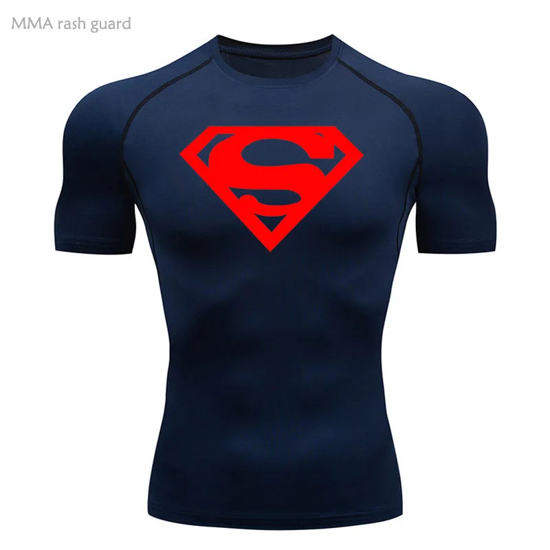 Unisex Quick Dry Compression Shirt For Fitness And Training