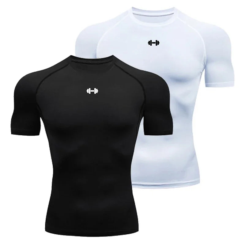 Quick Dry Compression T Shirt For Sports And Gym Wear