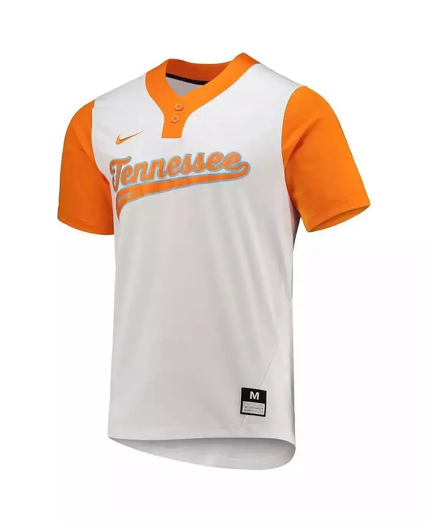 Nike Unisex White Tennessee Volunteers Soft-Shell Button-Up Training Sweatshirt Sportswear for Men and Women