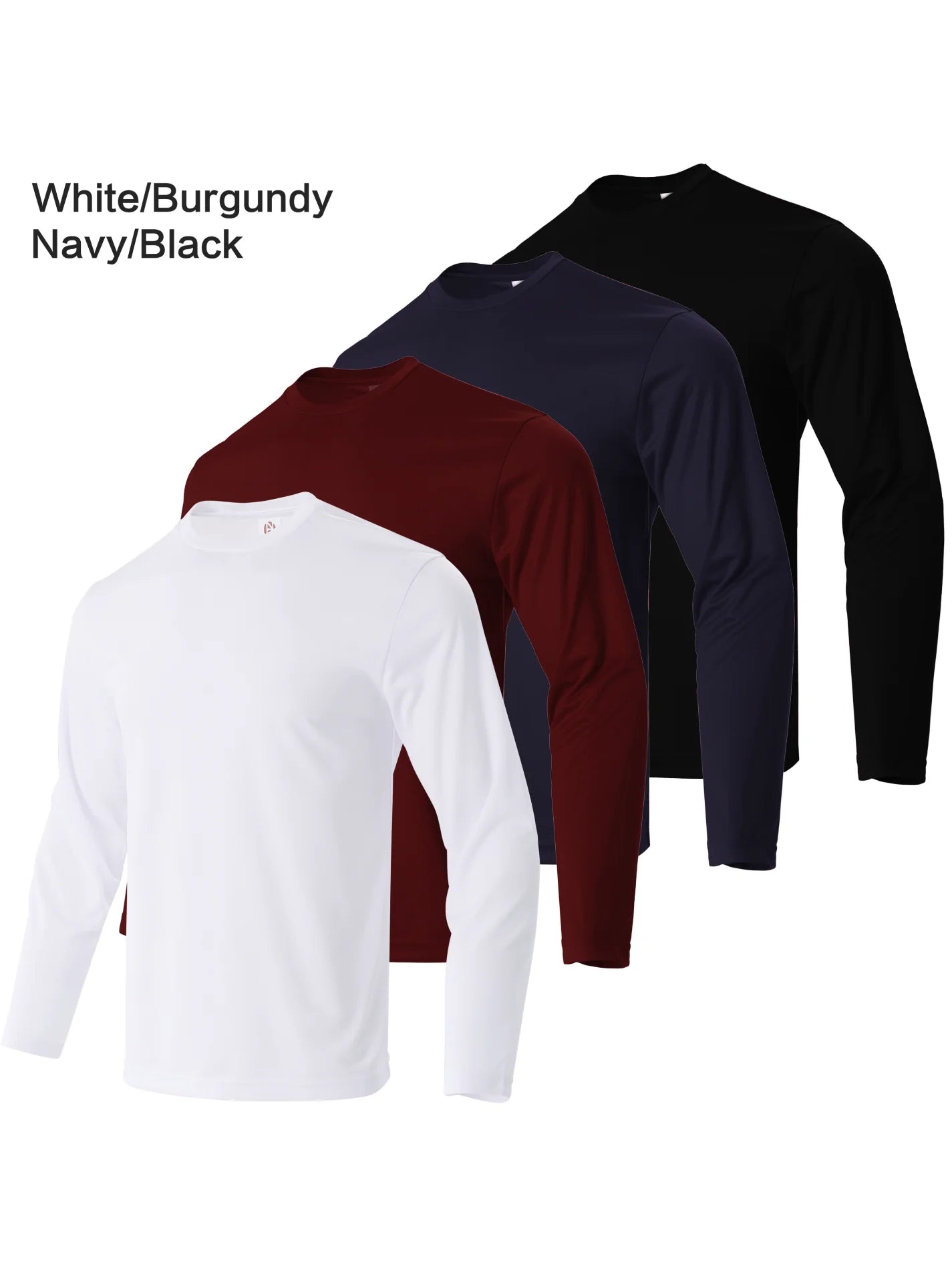 Mens Quick Dry Long Sleeve Sports T Shirt For Running