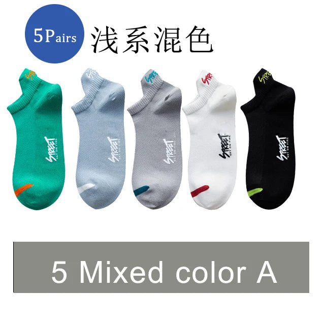 Breathable Mesh Ankle Socks Unisex Running Sports For Men Women